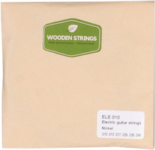 Wooden strings ELE010 el-guitar-strenge, 010-046