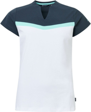Lds Erin Cupsleeve T-shirts & Tops Short-sleeved Hvit Abacus*Betinget Tilbud
