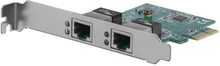 Startech Dual Port Gigabit Pci Express Server Network Adapter Card
