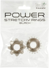 Power Stretchy Rings Black