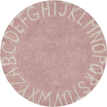 Round Abc Nude Vintage-Natural/Vintage Nude-Natura Home Kids Decor Rugs And Carpets Round Rugs Rosa Lorena Canals*Betinget Tilbud