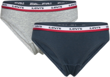 Levi's® Sportswear Bikini Bottoms 2-Pack Night & Underwear Underwear Panties Multi/mønstret Levi's*Betinget Tilbud