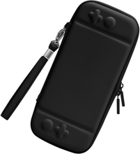Nintendo Switch / Switch OLED Opbevaringstaske m. Lynlås - Sort