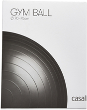 Gym Ball 70-75Cm Accessories Sports Equipment Workout Equipment Foam Rolls & Massage Balls Svart Casall*Betinget Tilbud