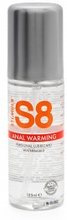 S8 WB Warming Anal Lube 125ml