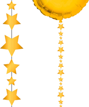Ballongsnöre Stjärnor Guld