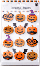 Halloween Pumpa 3D Stickers
