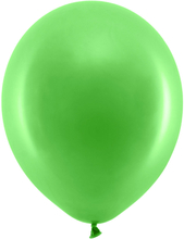 Rainbow Latexballonger Pastell Gröna