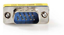 Nedis Serial adapter | Adapter | D-SUB 9-Pin Hane | D-SUB 9-Pin Hane | Nickelplaterad | Metall | Plastpåse