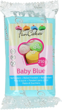 Babyblå Sockerpasta Baby Blue