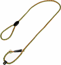 TIAKI Retrieverleine Twist - 170 cm lang, Ø 12 mm - grün/braun