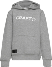 Core Craft Hood Jr Hettegenser Genser Grå Craft*Betinget Tilbud