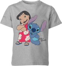Disney Lilo & Stitch Classic Kinder T-Shirt - Grau - 3-4 Jahre