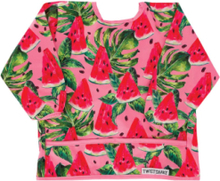 Twistshake Long Sleeve Bib Watermelon Baby & Maternity Baby Feeding Bibs Long Sleeve Bib Pink Twistshake