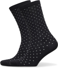 Fine Dot So 2P Lingerie Socks Regular Socks Svart Esprit Socks*Betinget Tilbud