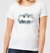 Batman Spray Logo Damen T-Shirt - Weiß - S