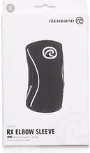 Rxelbow-Sleeve 5Mm Accessories Sports Equipment Braces & Supports Elbow Support Svart Rehband*Betinget Tilbud