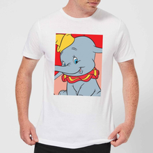 Disney Dumbo Portrait Men's T-Shirt - White - S