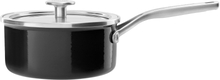 KitchenAid Cookware Collection Kasserolle med lokk, svart 20 cm