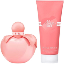 Parfume sæt til kvinder Nina Ricci Nina Rose (2 pcs)