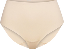 Made Of Recycled Material: Shaping-Effect Thong Lingerie Panties High Waisted Panties Beige Esprit Bodywear Women
