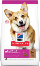 Hill's Science Plan Adult 1-6 Small & Mini Lamm & Reis - Sparpaket: 2 x 6 kg