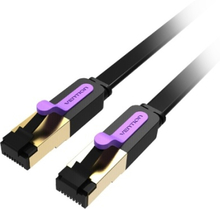 VENTION Cat 7-Ethernet-Kabel 10-Gigabit-Fast-Speed-Flachnetzwerkkabel RJ45-LAN-Kabel für Home Business 5 m