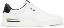 Hugo Boss Clint Leather Sneaker Open White