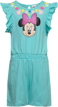 Short Overall Jumpsuit Blue Minnie Mouse