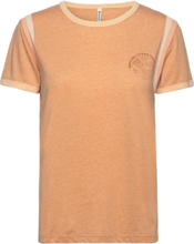 Ringer Tee T-shirts & Tops Short-sleeved Oransje Rip Curl*Betinget Tilbud
