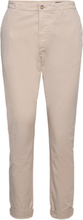Tapered-Leg Stretch Chinos Bottoms Trousers Chinos Beige Hope