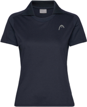 Padel Tech Polo Shirt Women T-shirts & Tops Polos Marineblå Head*Betinget Tilbud