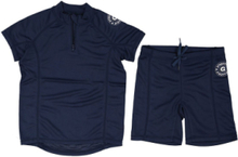Uv-Set Swimwear Uv Clothing Uv Suits Navy Geggamoja