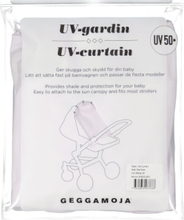 Uv Curtain Black Baby & Maternity Strollers & Accessories Sun- & Raincovers White Geggamoja