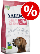 Zum Sonderpreis! Yarrah Bio Hundefutter - Sensitive mit Bio Huhn & Bio Reis 10 kg