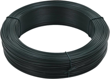 vidaXL Gjerdetråd 250 m 2,3/3,8 mm stål svartaktig grønn