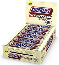 Snickers Hi Protein White Bar 12repen White Chocolate