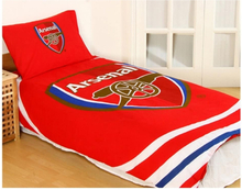 Arsenal FC Pulse Reversible Duvet And Pillow Case Set