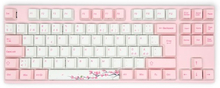 Varmilo Va88m Sakura Kabling Tastatur Nordisk Hvid; Pink