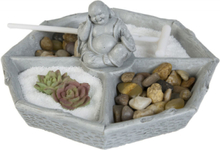 Happy Buddha Garden - 16 cm Dekorationset