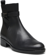 Jodhpur Shoes Boots Ankle Boots Ankle Boots Flat Heel Black Gabor