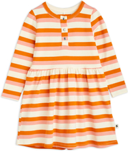 Stripe Yd Ls Dress Dresses & Skirts Dresses Casual Dresses Long-sleeved Casual Dresses Multi/patterned Mini Rodini