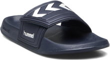 Larsen Slipper Vc Shoes Summer Shoes Pool Sliders Blå Hummel*Betinget Tilbud