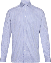 Bs Amund Slim Fit Shirt Tops Shirts Business Blue Bruun & Stengade