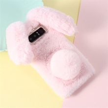Rabbit Design Blød Pels TPU Bagside Telefon Case til Samsung Galaxy Note 8 N950
