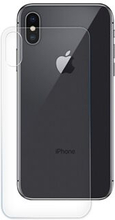 0,3 mm hærdet glas (bagcover) beskytter til iPhone XS (buekanter)
