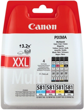 Canon Canon 581 XXL Inktpatroon Multipack BK + CMY 1998C005 Replace: N/A