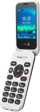 Doro 6820, Simpukka, Yksittäinen SIM, 7,11 mm (0.28"), 2 MP, Bluetooth, Punainen