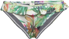 Zenia Bikini Briefs Creme Swimwear Bikinis Bikini Bottoms Bikini Briefs Multi/patterned Underprotection