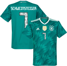 Duitsland Shirt Uit 2018-2019 + Danke Schweinsteiger 7